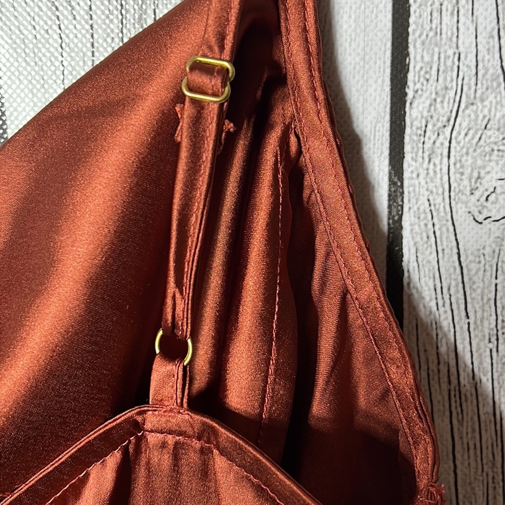 Guess Louma romper size XS in burnt saffron - Picture 9 of 13